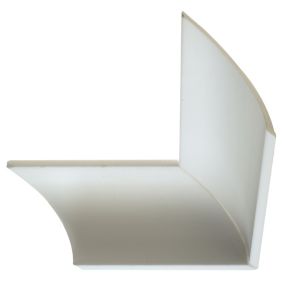 Classic C-shaped Polystyrene Internal & external Coving corner (L)180mm (W)70mm, Pack of 2