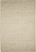 Claudine Thick knit Beige Rug 170cmx120cm