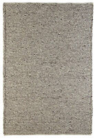 Claudine Thick knit Grey Rug 230cmx160cm