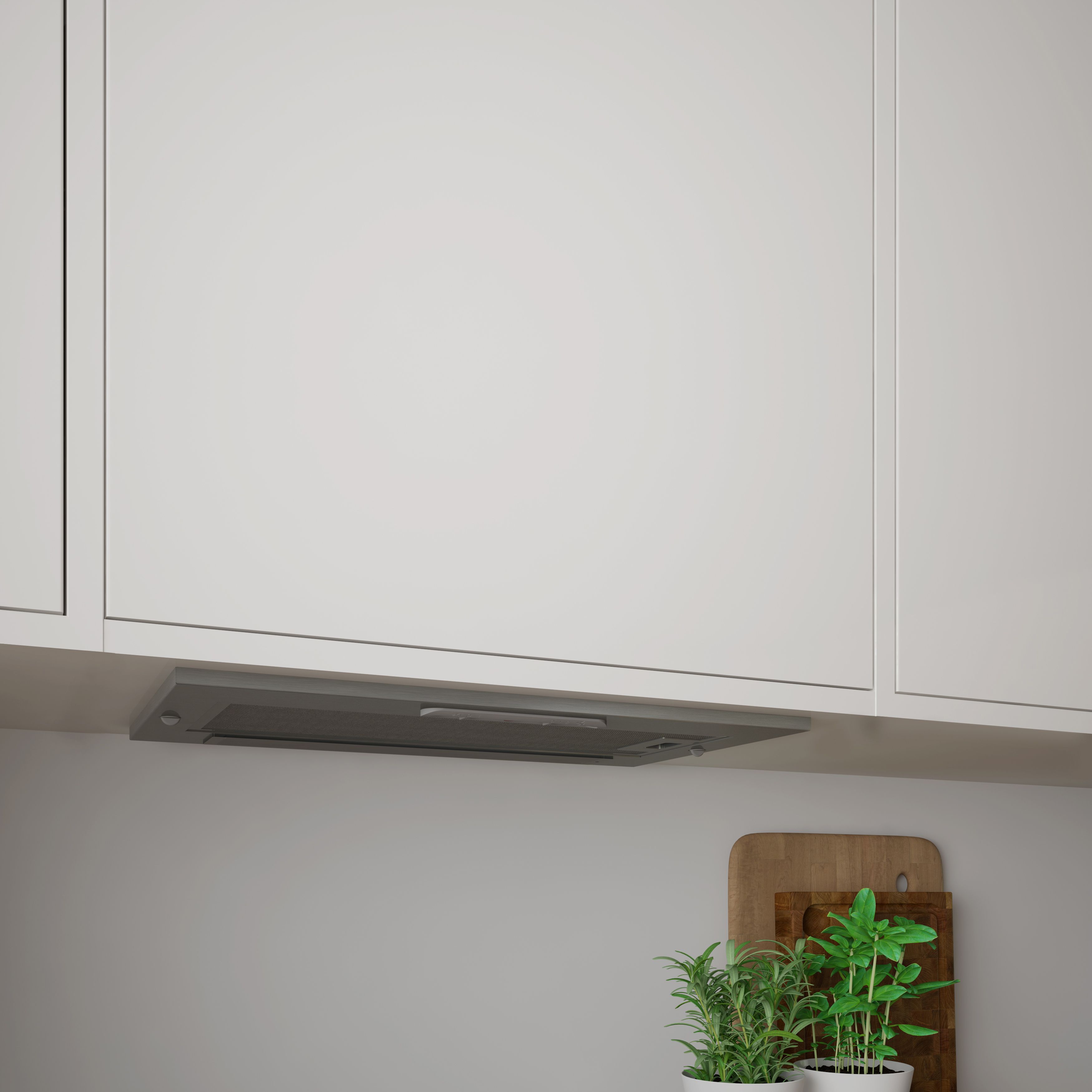 CLCYS60 Steel Canopy Cooker hood (W)60cm - Inox