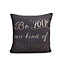 Clea Beautiful' slogan Cream & grey Cushion
