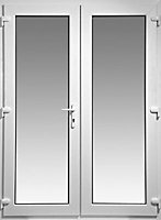 Clear Glazed uPVC External Door set, (H)2055mm (W)1490mm