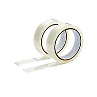 Clear Office Tape (L)50m (W)24mm, Pack of 2