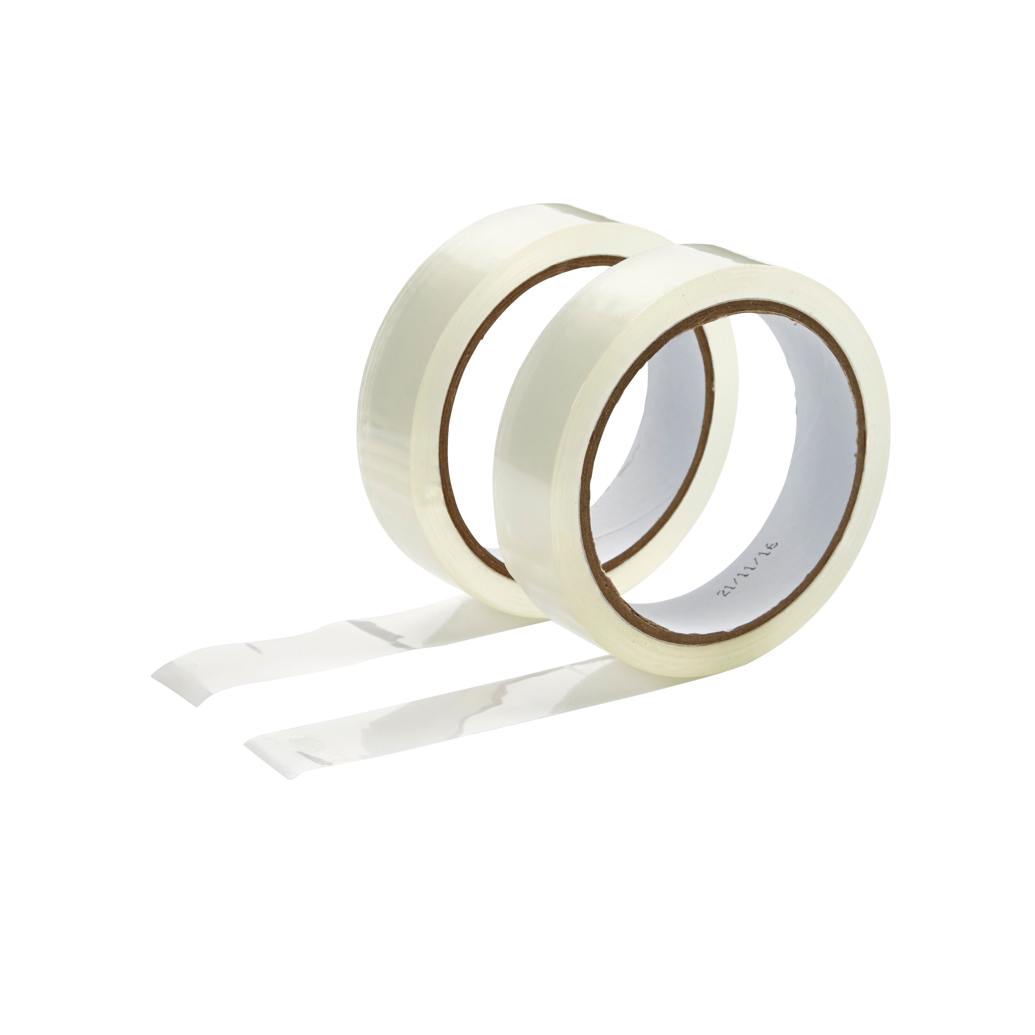 Clear Office Tape L 50m W 24mm Pack of 2