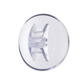Clear Small Round Christmas Suction cup clip, Pack of 15
