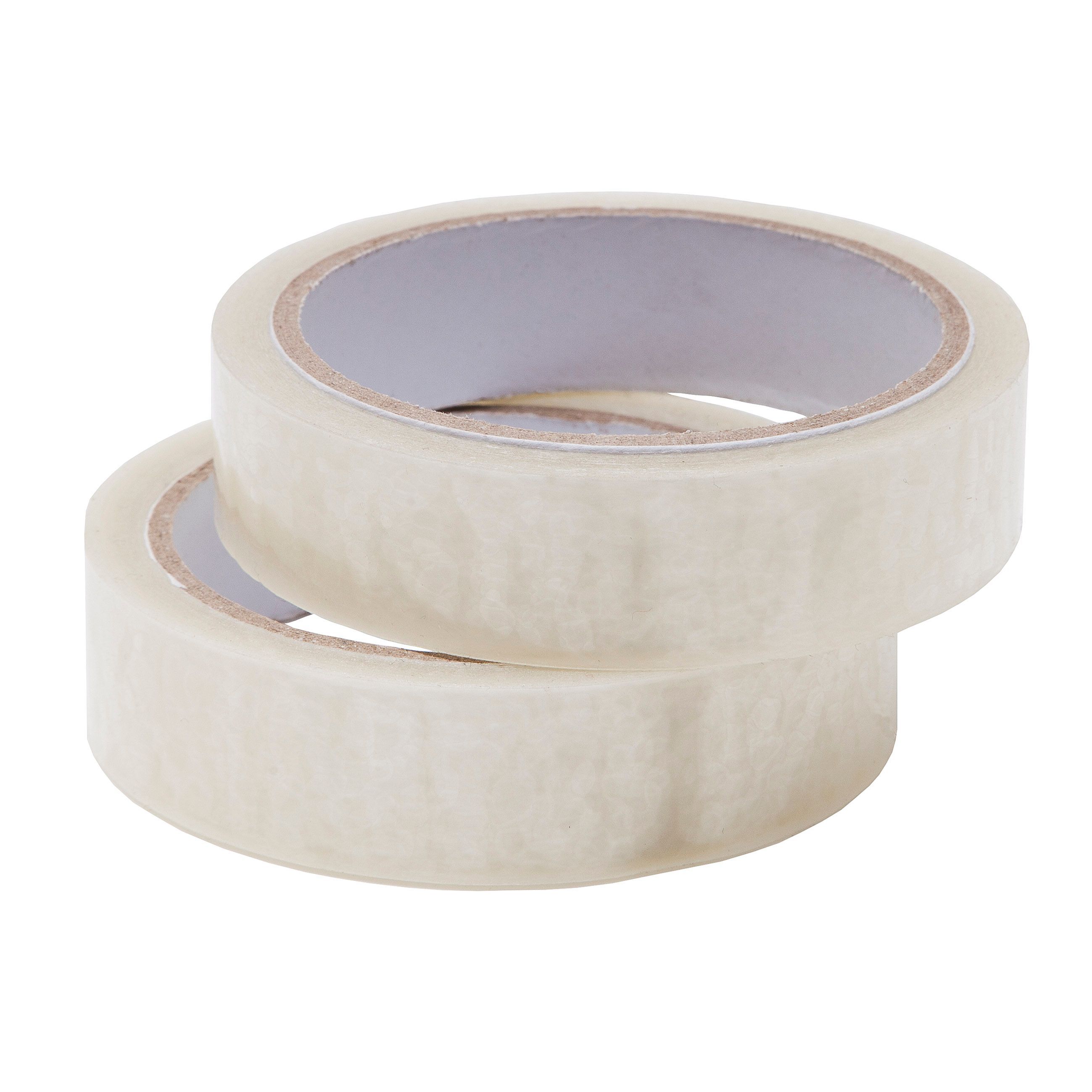 Clear Tape (L)50m (W)24mm, Pack of 2 DIY at B&Q