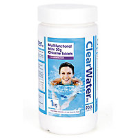 Clearwater Multifunction Chlorine tablets, Pack of 50
