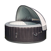 CleverSpa Grey Dome Spa canopy