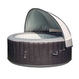 CleverSpa Grey Plastic Dome Spa furniture