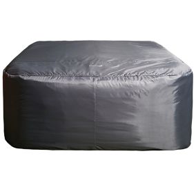 CleverSpa Grey Square Hot tub Cover (L)1.85m (W)1.85m