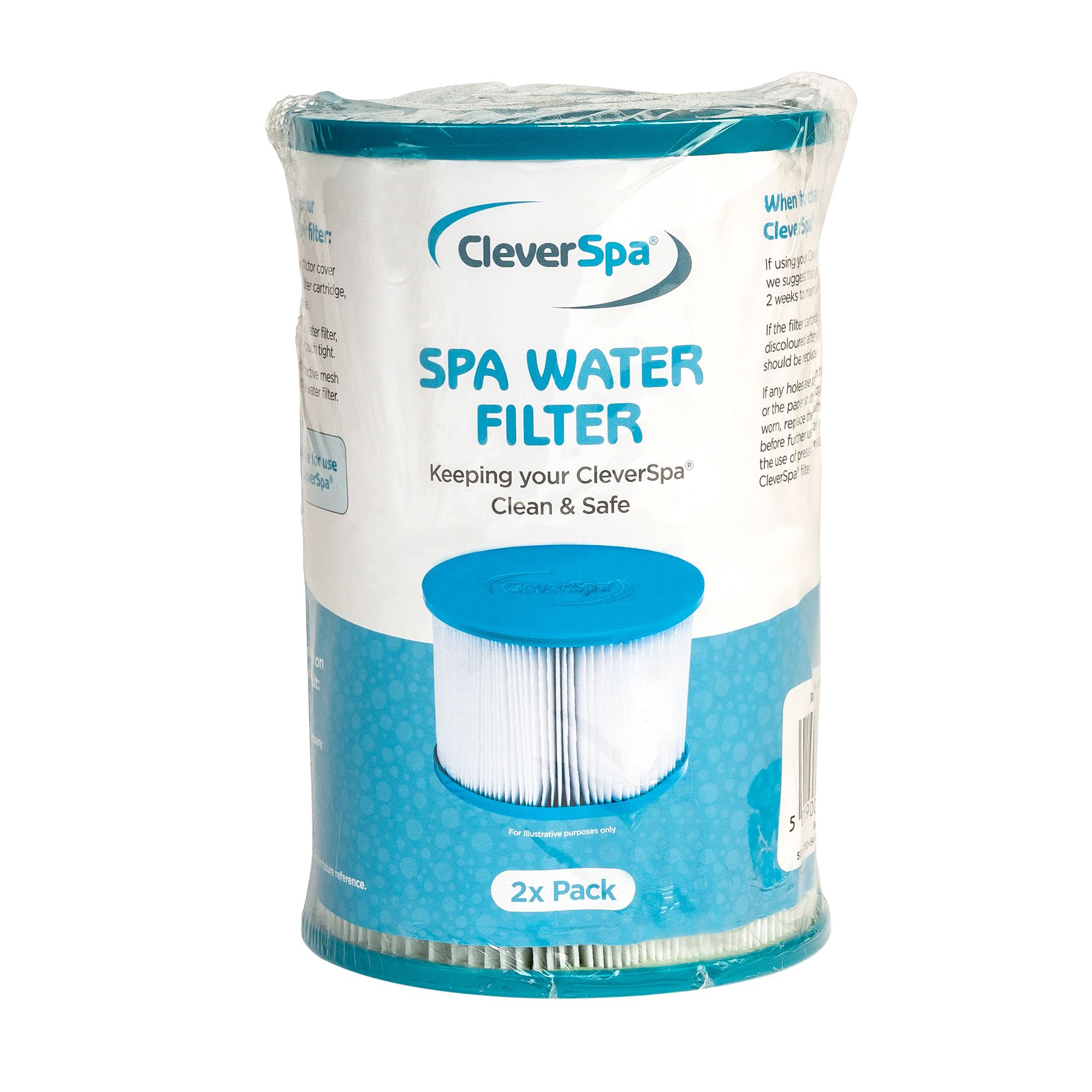 CleverSpa Hot tub Spa filter, Pack of 2 DIY at B&Q