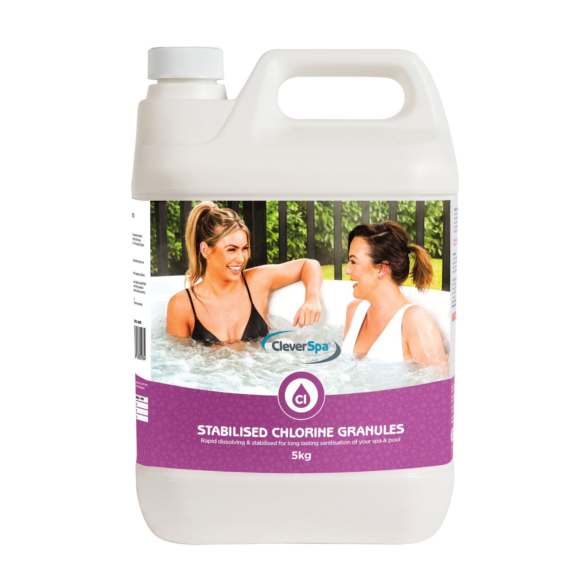 CleverSpa Hot tub & swim spa Chlorine granules 5kg DIY at B&Q