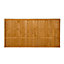 Closeboard Dip treated 3ft Wooden Fence panel (W)1.83m (H)0.91m, Pack of 3