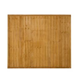 Closeboard Fence panel (W)1.83m (H)1.52m, Pack of 5
