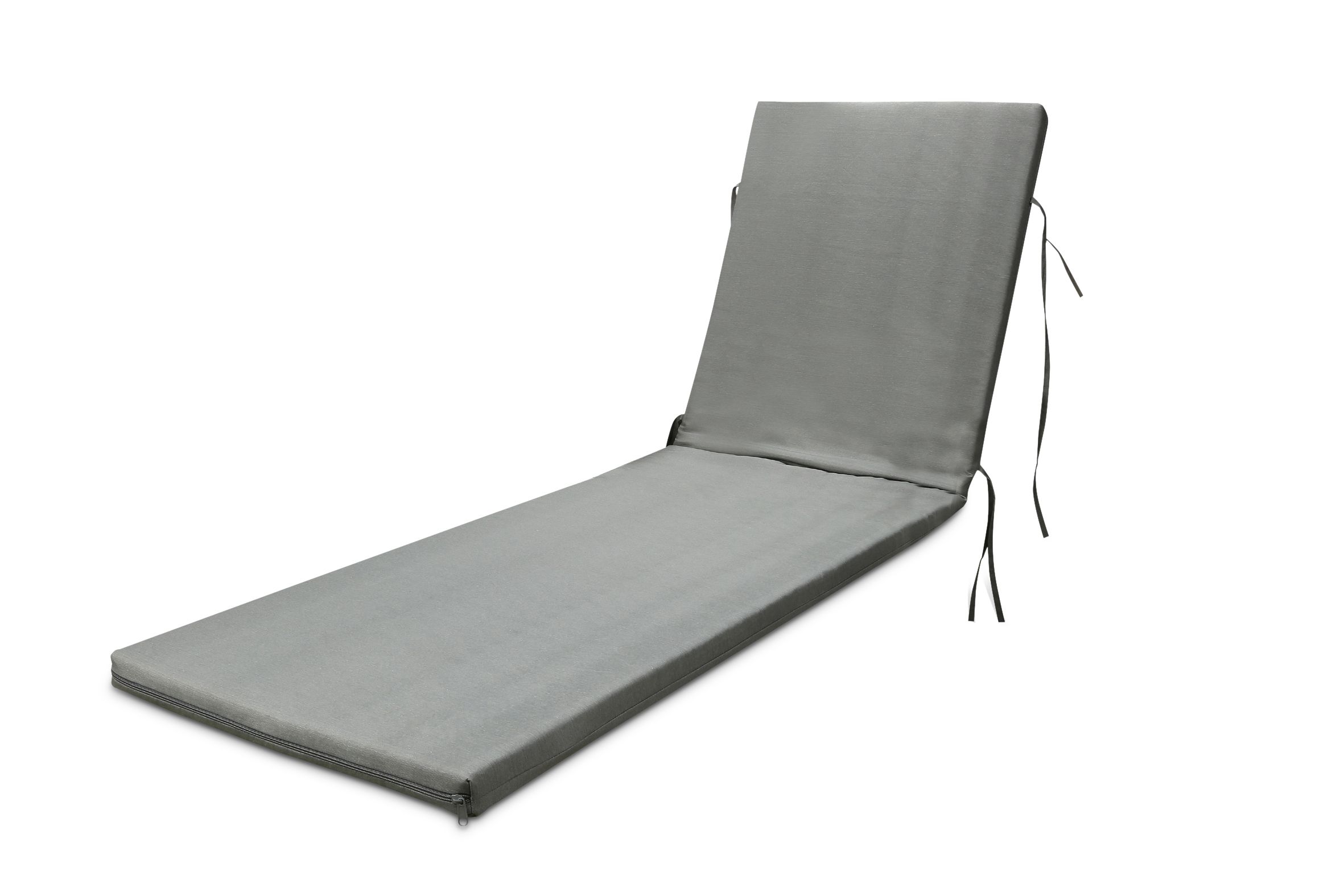 Cocos Griffin grey Sunlounger cushion L 185cm DIY at B Q