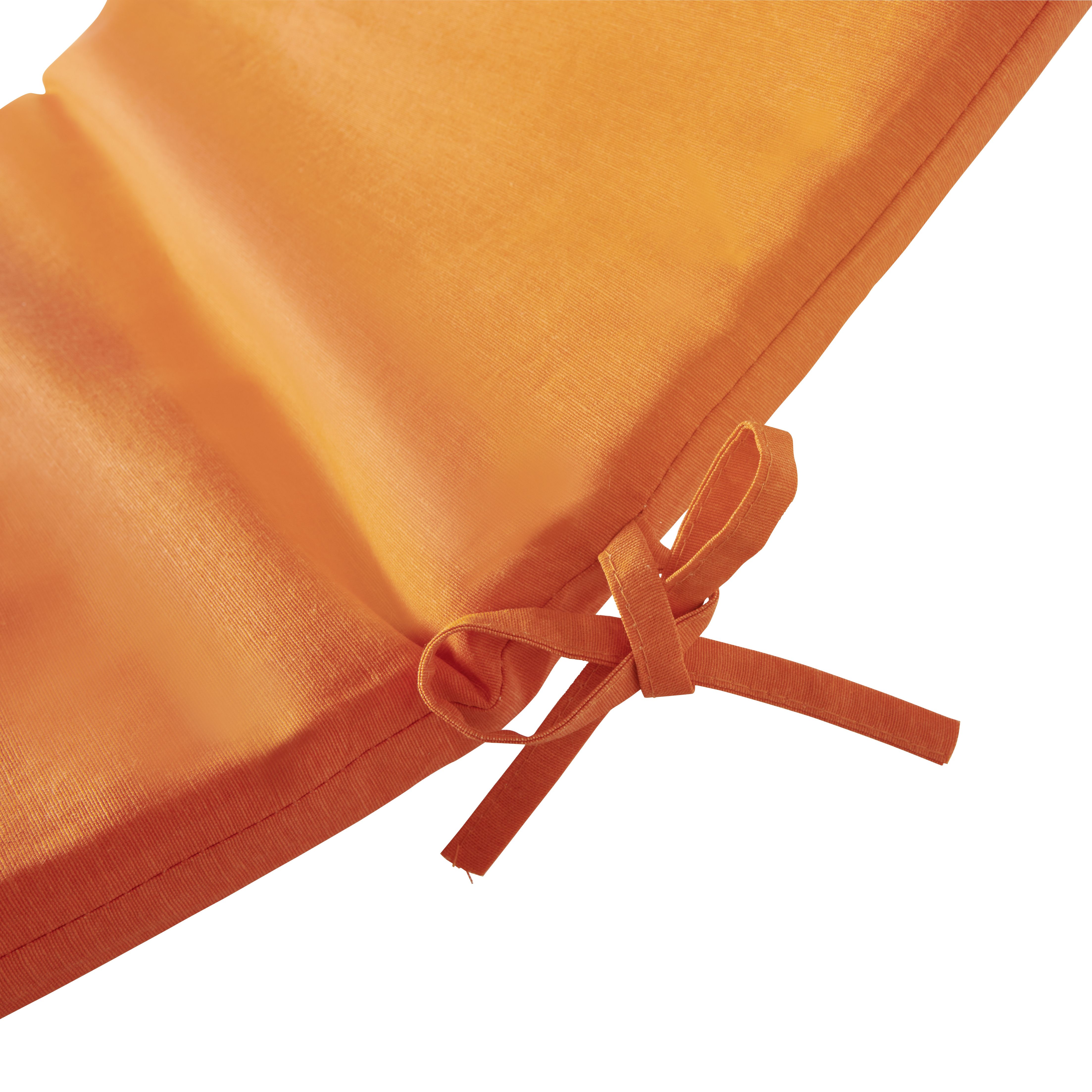 Cocos Mandarin orange Sunlounger cushion (L)185cm