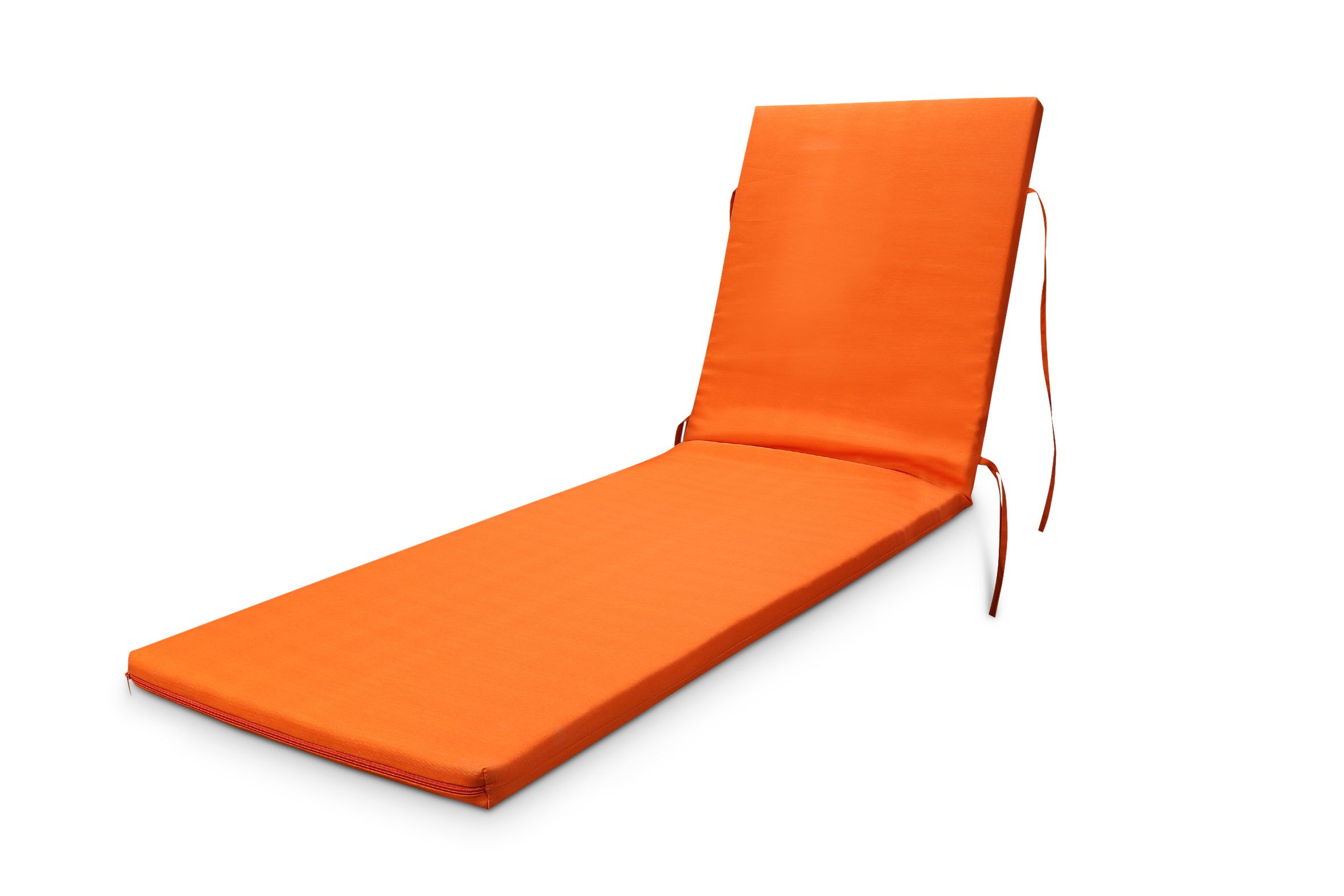 Cocos Mandarin orange Sunlounger cushion (L)185cm