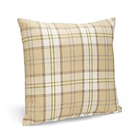 Colbie Tartan Green Cushion (L)43cm x (W)43cm