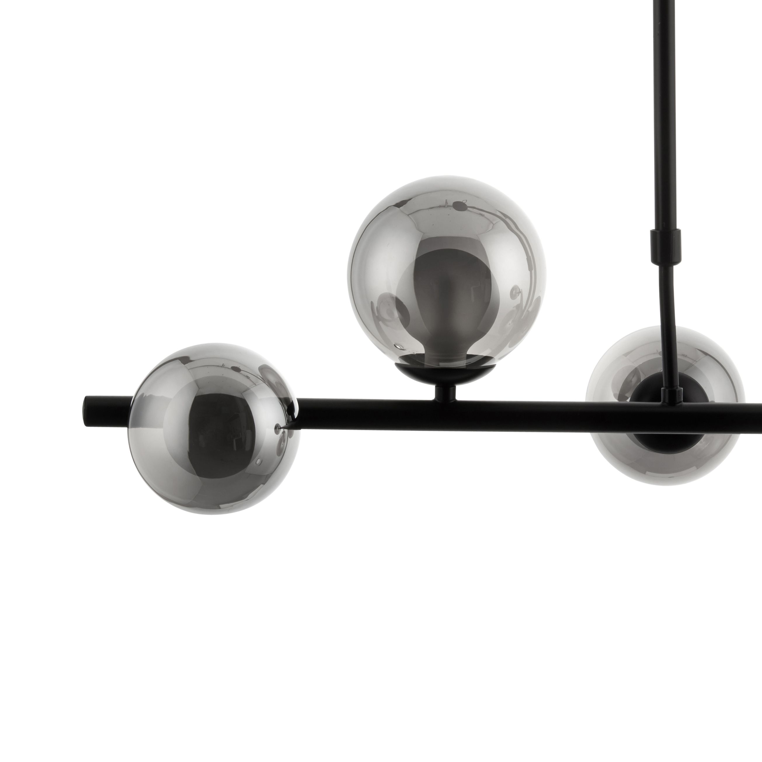 Cole black 5 Lamp LED Pendant ceiling light