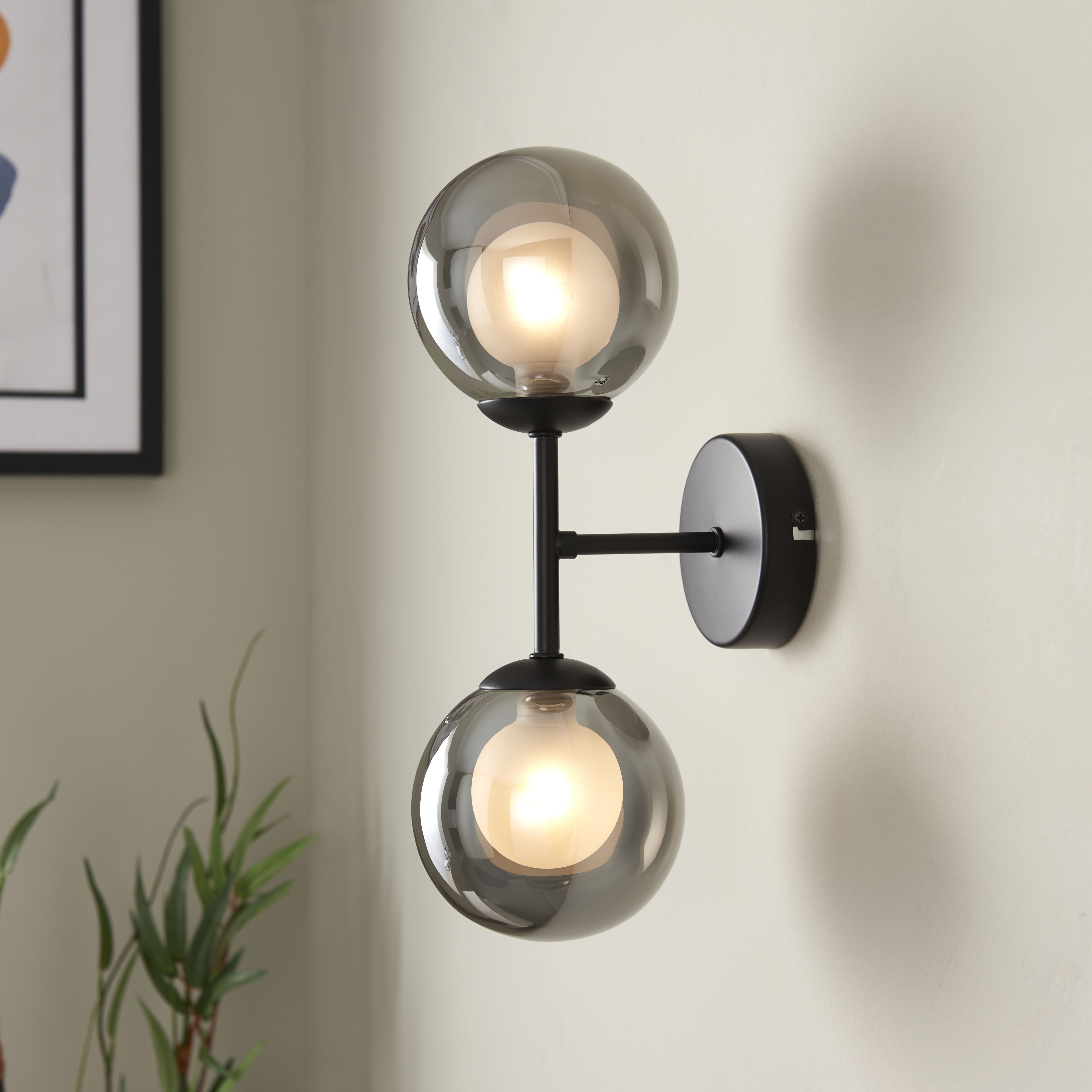 Double insulated wall lights outlet b&q