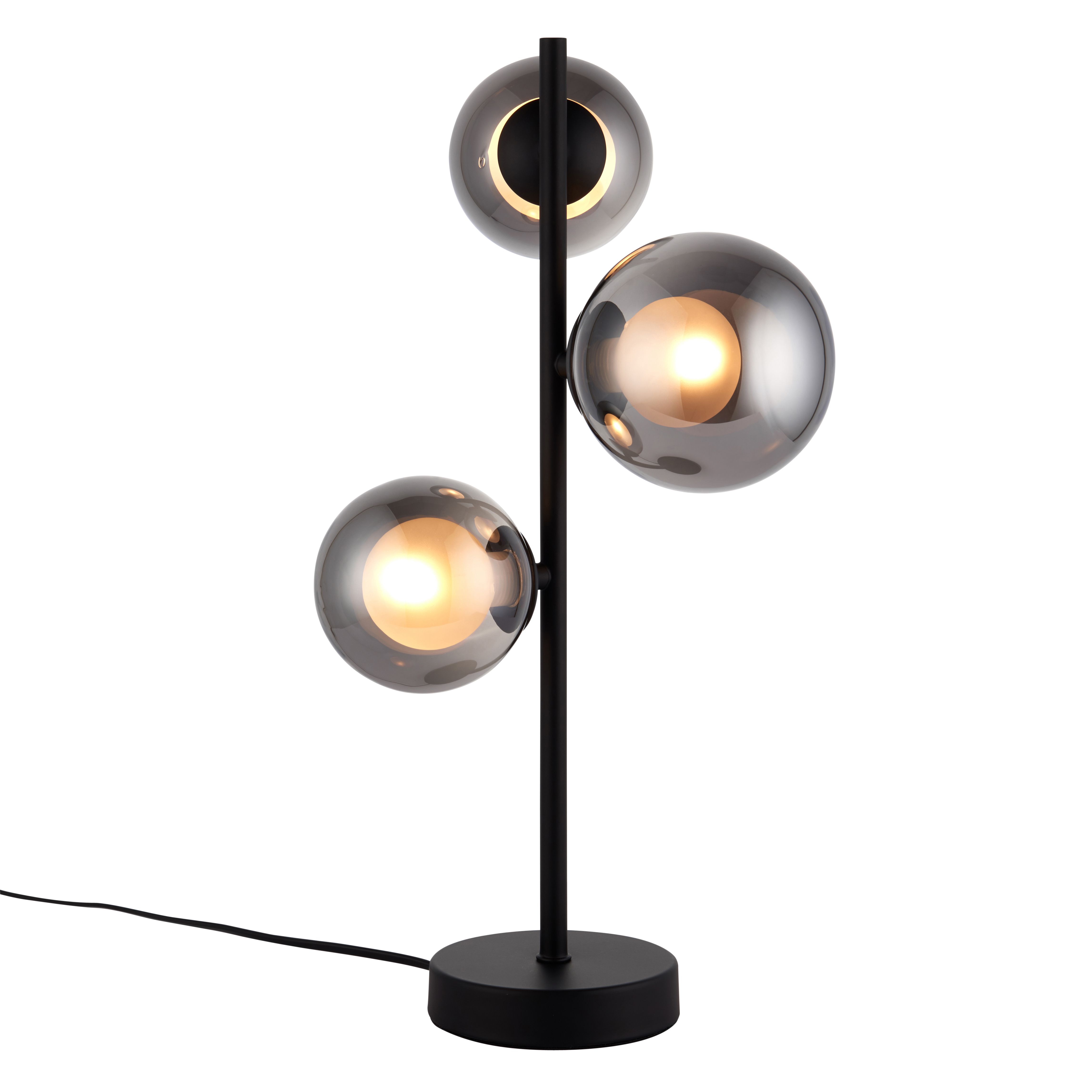 Cole Matt Black Table lamp