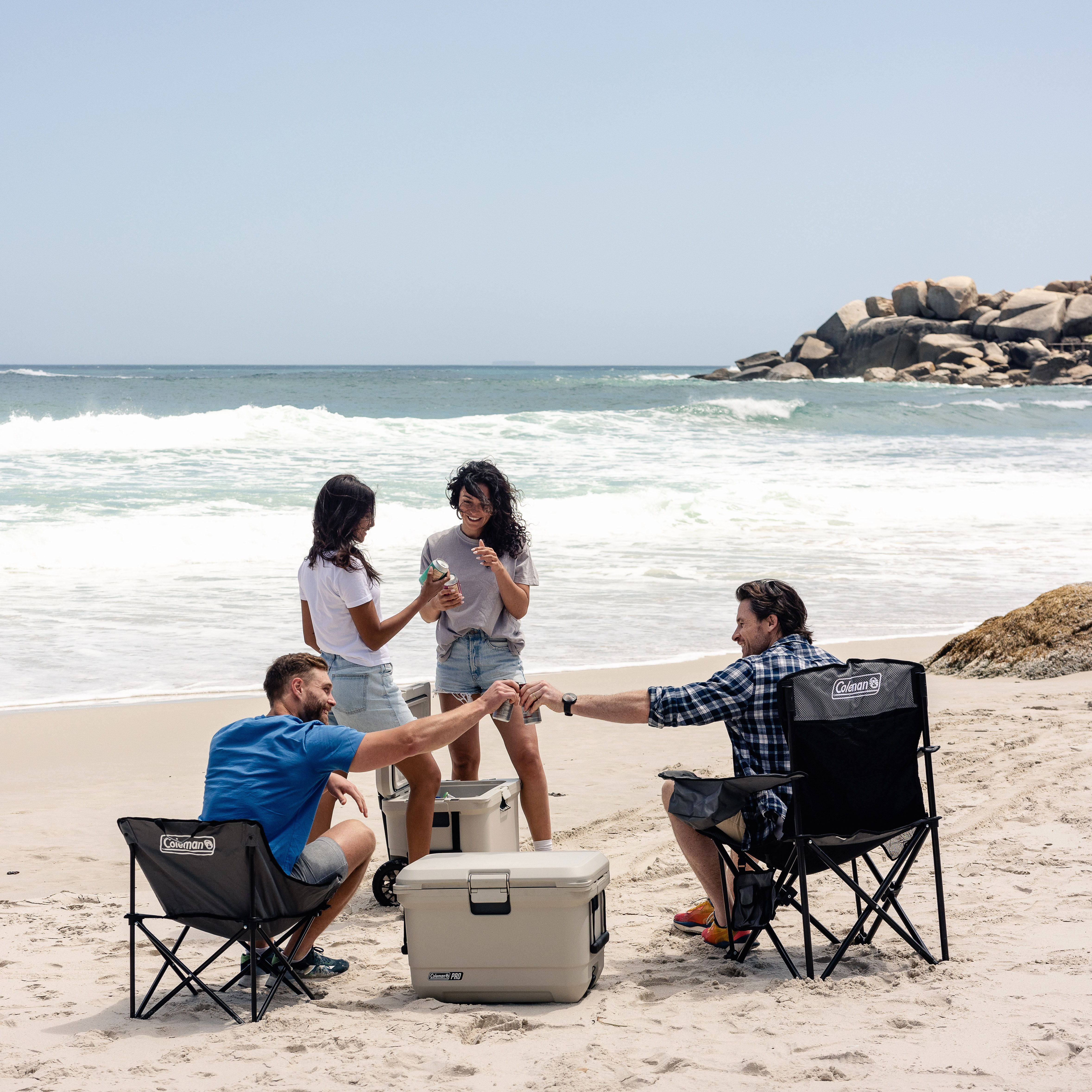 Coleman Kickback Grey Foldable Camping chair