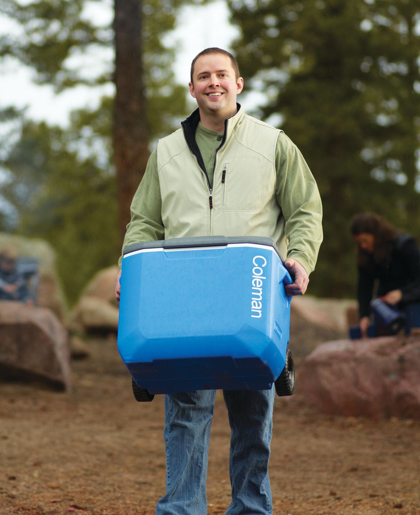 Coleman Performance Blue Cooler 60QT