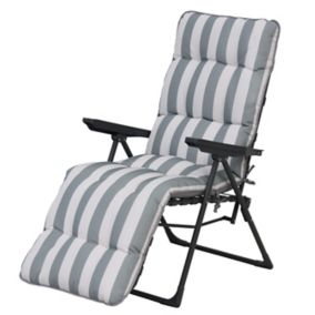 Colorado Grey Metal Relaxer Chair