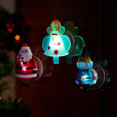 Colour changing LED Santa window Silhouette | DIY at B&amp;Q