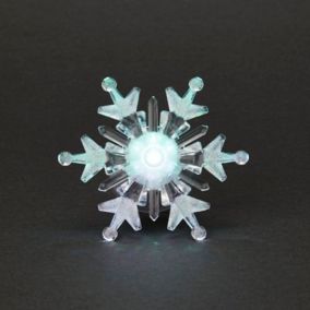 Colour changing LED Snowflake Silhouette