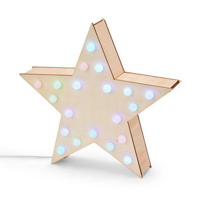 Colour changing Star LED - (H)285mm