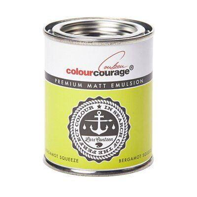colourcourage Bergamot squeeze Matt Emulsion paint, 125ml