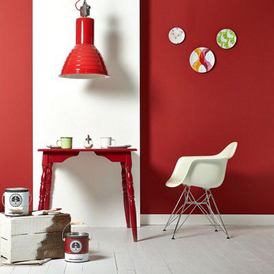 colourcourage Dansk rød Matt Emulsion paint, 2.5L