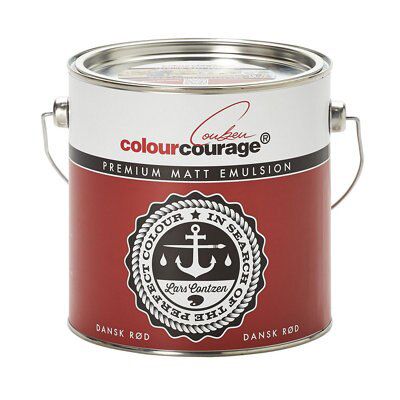 colourcourage Dansk rød Matt Emulsion paint, 2.5L