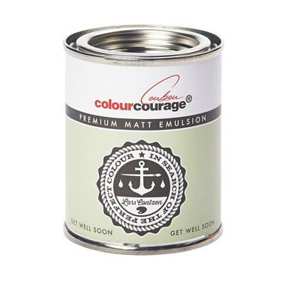 colourcourage Get well soon Matt Emulsion paint, 125ml