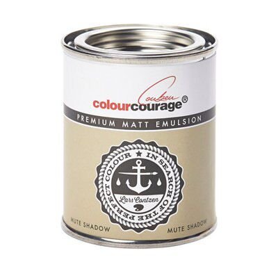 colourcourage Mute shadow Matt Emulsion paint, 125ml