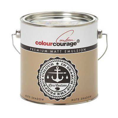 colourcourage Mute shadow Matt Emulsion paint, 2.5L