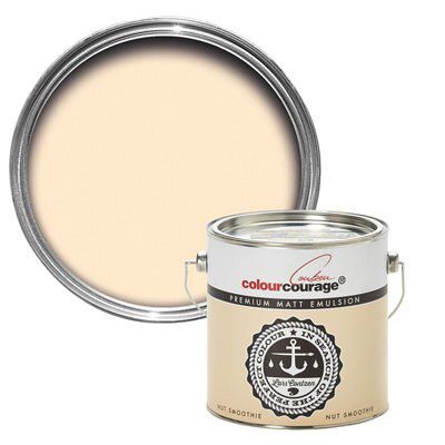 colourcourage Nut smoothie Matt Emulsion paint, 2.5L
