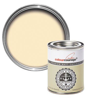 colourcourage Sables de France Matt Emulsion paint, 125ml