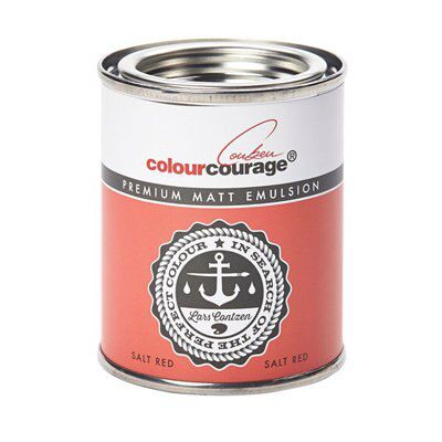 colourcourage Salt red Matt Emulsion paint, 125ml