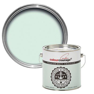 colourcourage Shore break Matt Emulsion paint, 2.5L