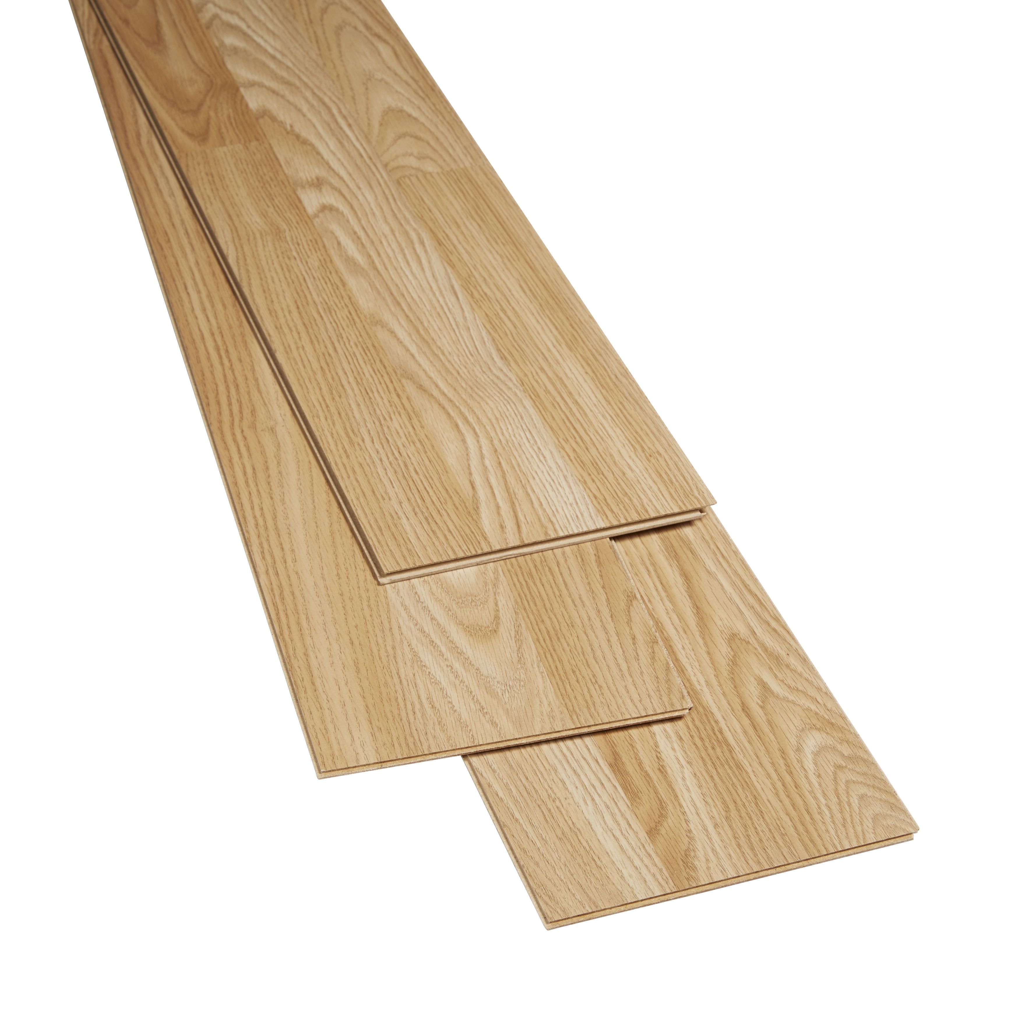 3-Strip Colours Oak effect Laminate Flooring 12 Pack - 6