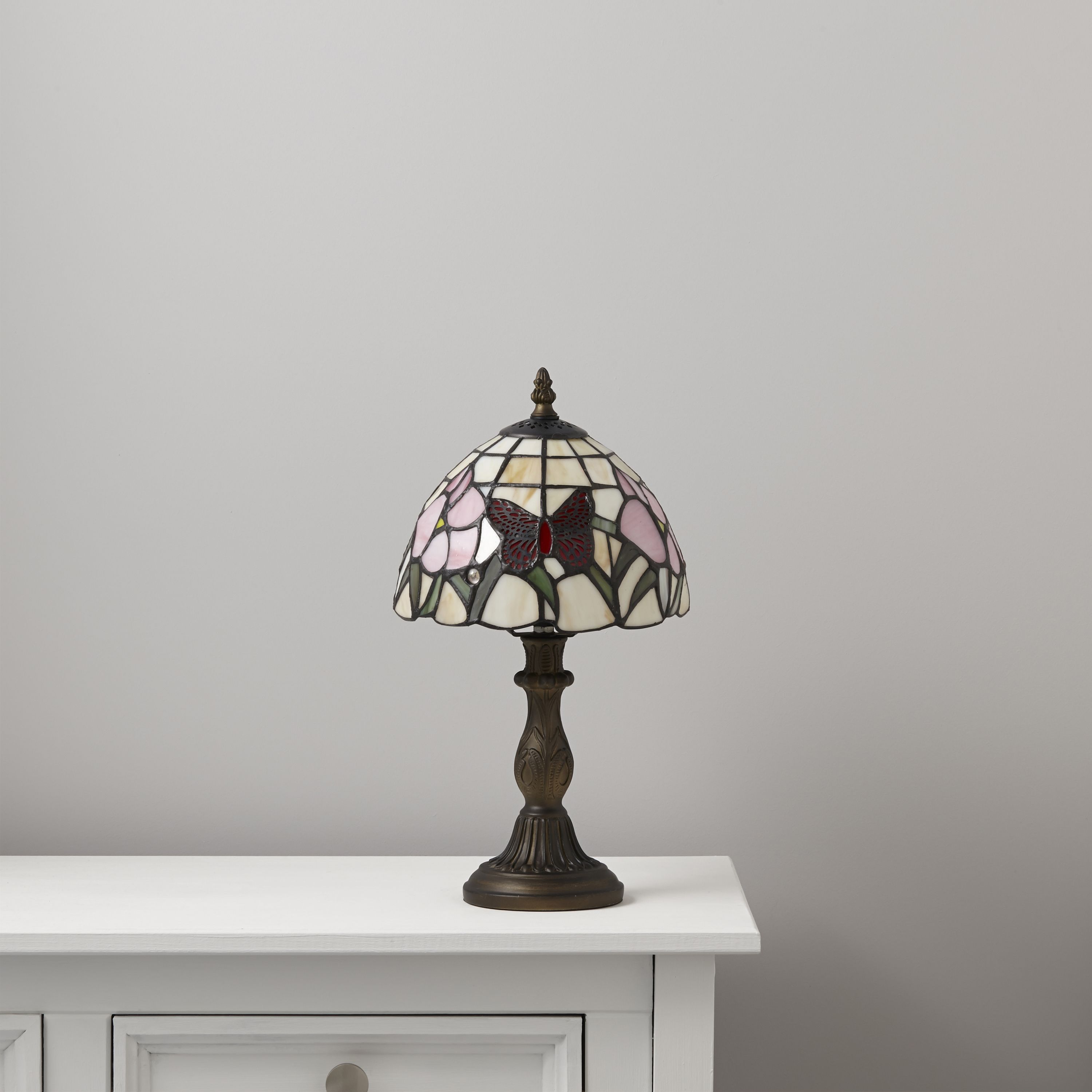 Colours Ailsa Antique bronze effect Halogen Table lamp | DIY at B&Q