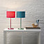 Colours Alexa Matt Pink Table lamp
