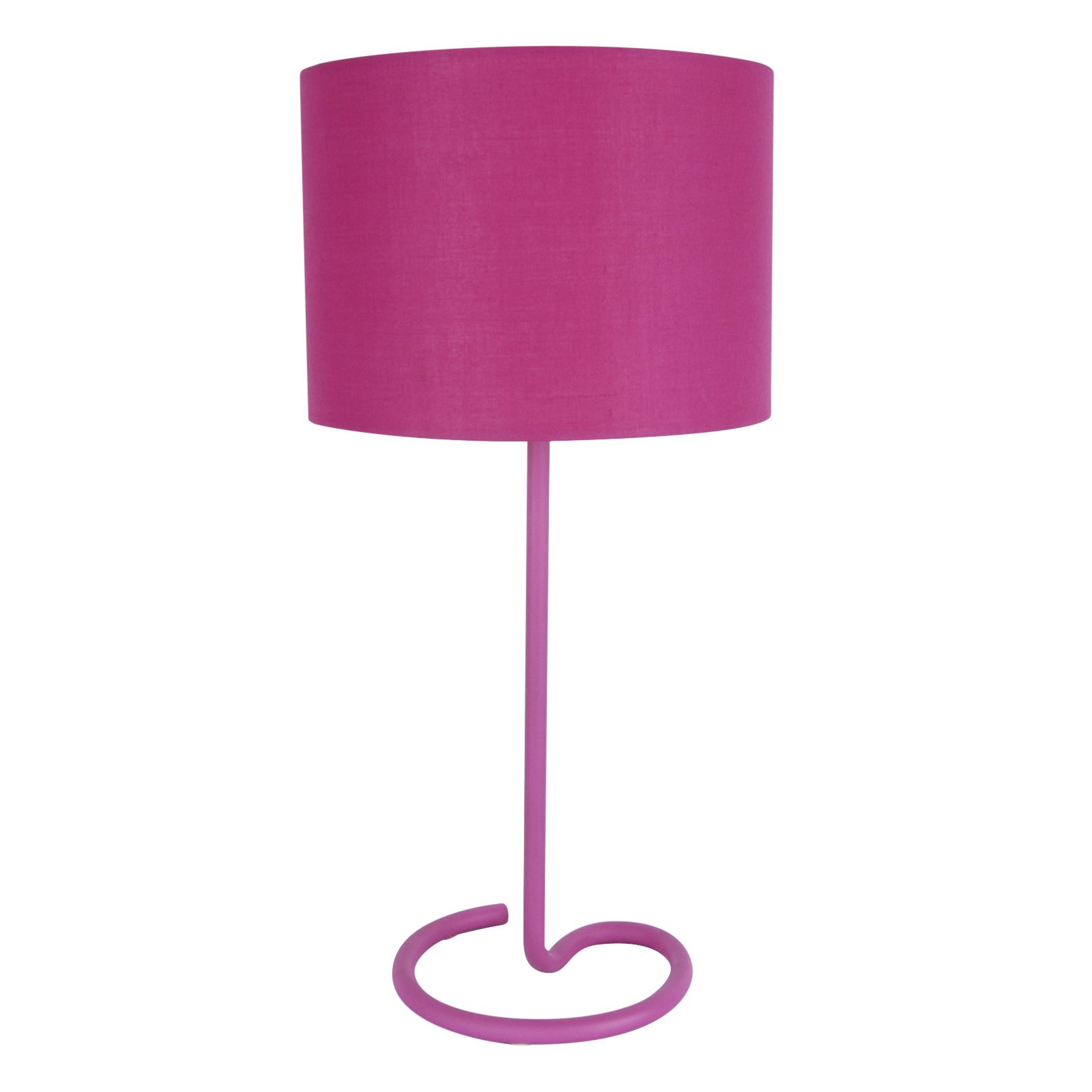 Cerise pink deals table lamp