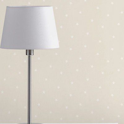 Colours Antique cream Star Smooth Wallpaper