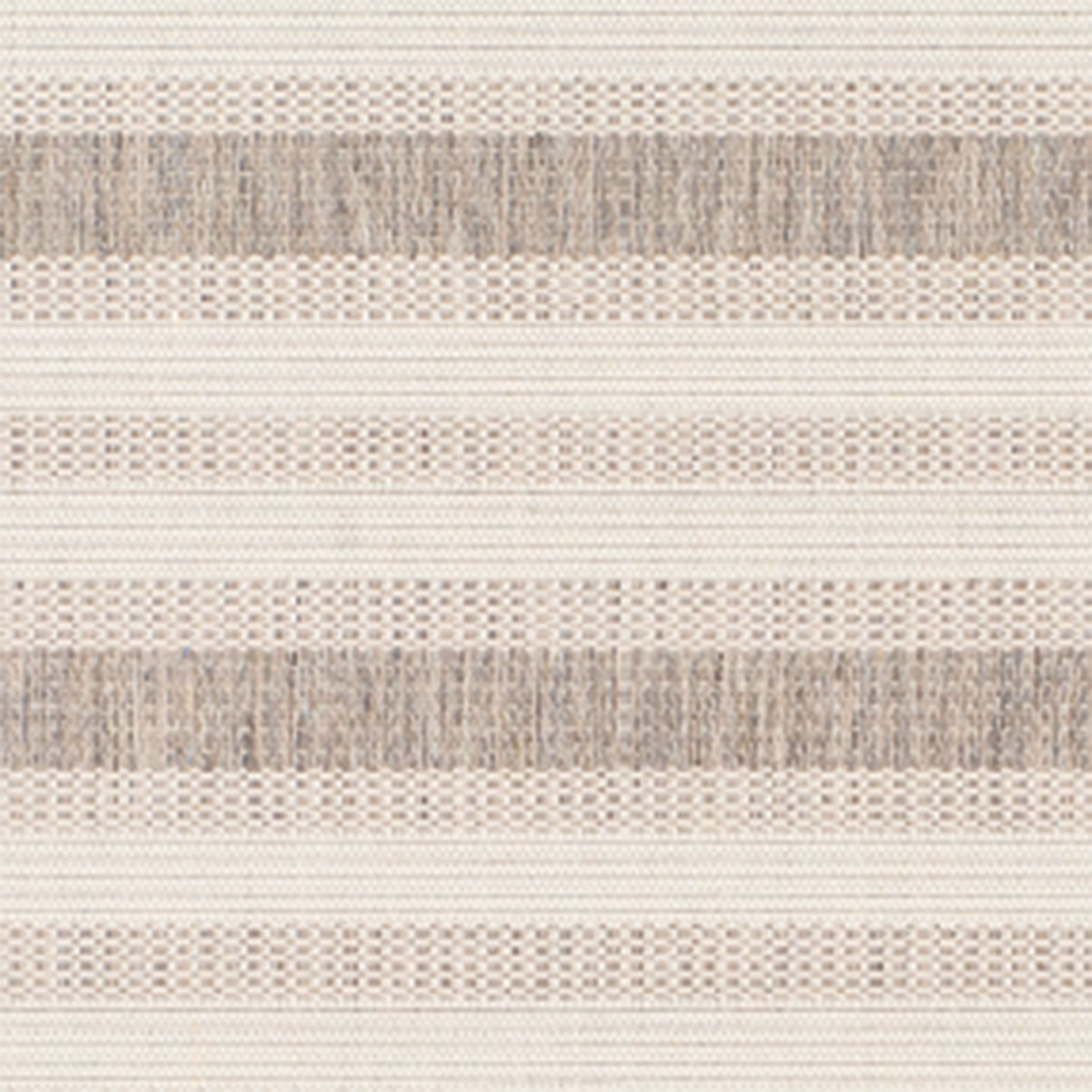 Colours Ariana Cream Striped Large Rug, (L)230cm x (W)160cm