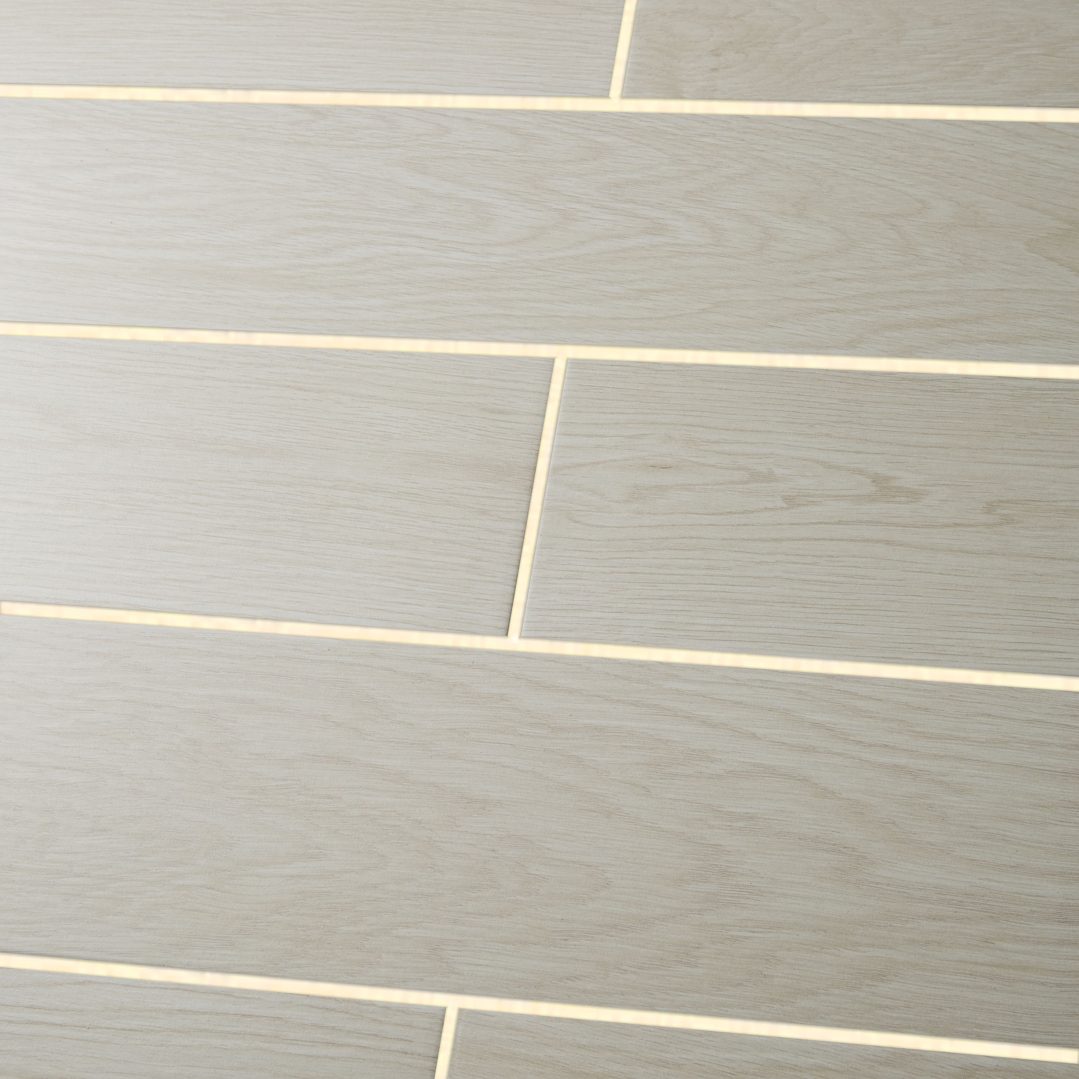 Colours Arrezo White Porcelain Wall & floor Tile - 5