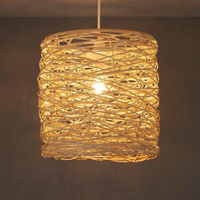 B&q deals rattan lampshade