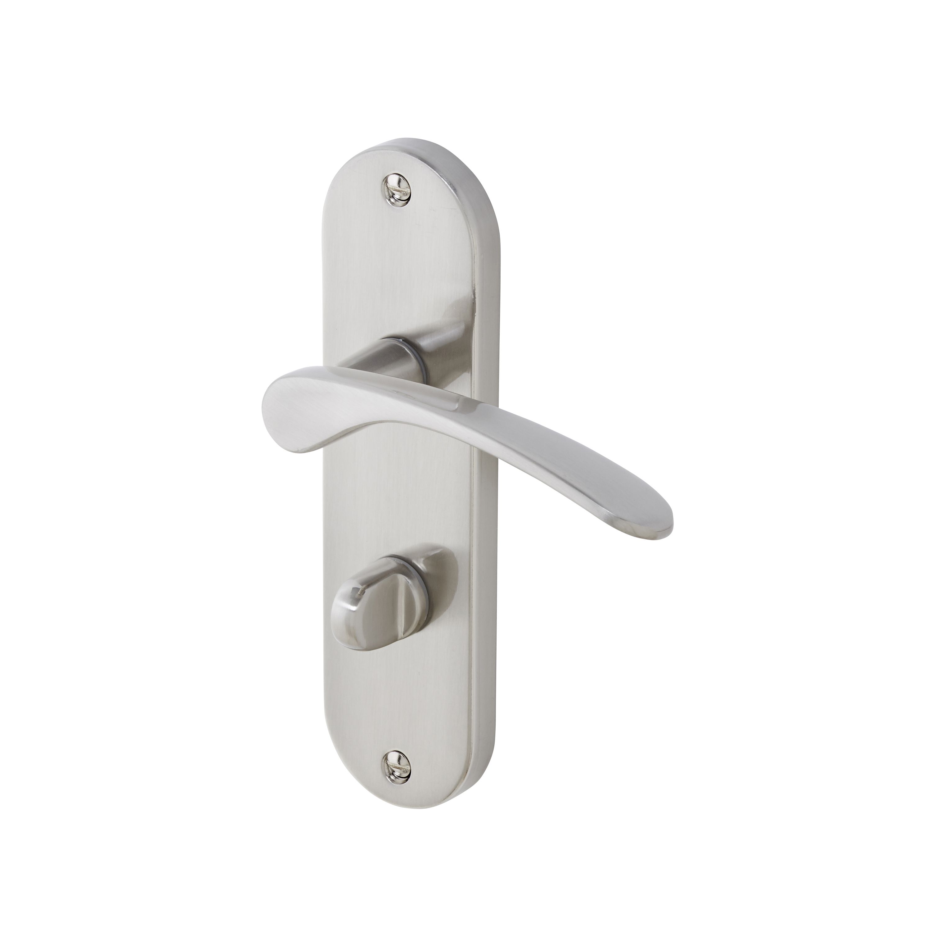 Bathroom door shop lever